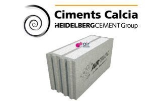 AIR’BLOC® de Ciments Calcia Médaille d’Or des Chantiers de l’Innovation 2017 - Batiweb