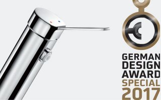 GERMAN DESIGN AWARD 2017 : SPÉCIAL MENTION POUR LE MITIGEUR DE LAVABO 2621EP - Batiweb