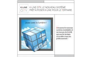 K-LINE CITY, le nouveau système prêt-à-poser K-LINE pour le tertiaire ! - Batiweb