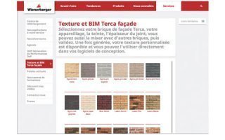 Une nouvelle application Wienerberger : Texture et BIM Terca Façade - Batiweb