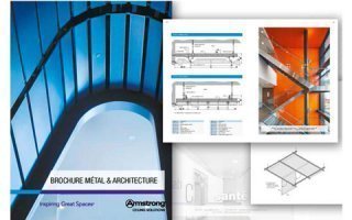 ARMSTRONG CEILING SOLUTIONS DÉVOILE SA NOUVELLE BROCHURE 'MÉTAL & ARCHITECTURE' - Batiweb