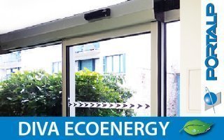 Portalp : Porte DIVA ECOENERGY, faites entrer la lumière, pas le froid ! - Batiweb