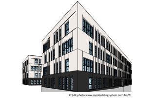 Sapa réalise son 1er chantier 100 % BIM : Modélisation 3D de profilés aluminium sur-mesure pour les bureaux OXAYA à Lyon - Batiweb