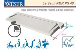 Seuils de porte PMR* à Pose Simplifiée 40 - Batiweb