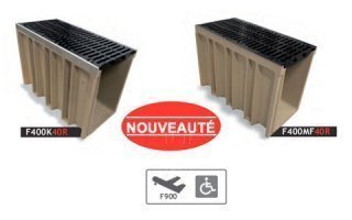 GAMME ULMA F400 - 2 nouveaux caniveaux pour grandes charges - Batiweb