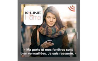 Fenêtres et portes d’entrée connectées, sérénité assurée pour 20€ seulement avec l’appli K•LINE Smart Home - Batiweb