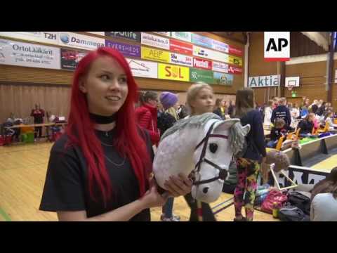 Finns compete in annual hobby horse championship - Batiweb